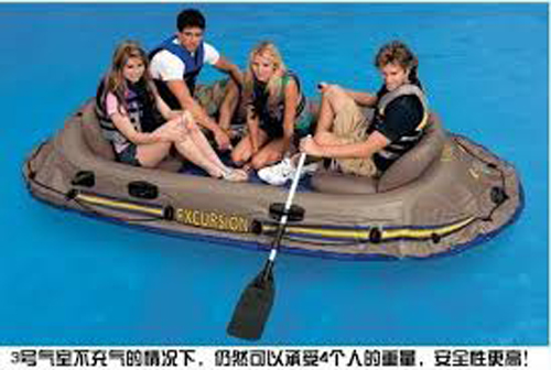 Intex Excursion 3 Inflatable Raft Set